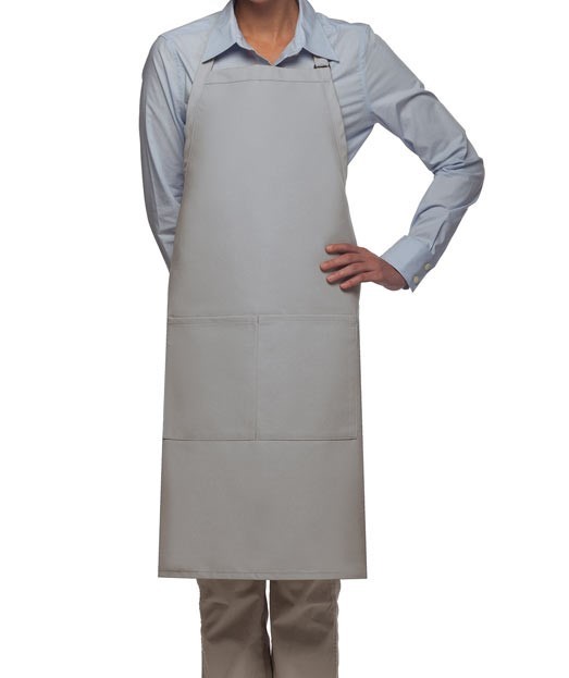 Cover Up Aprons in Silver Gray